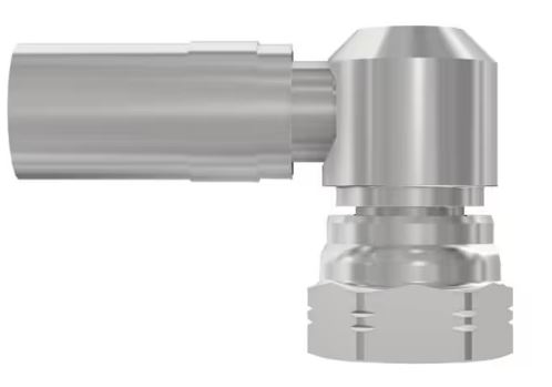 BSP Kompakt Vinkel 90° Indstik - BSPP Svivel (Hun) indv. gev./Omløber (Konus 60°)
