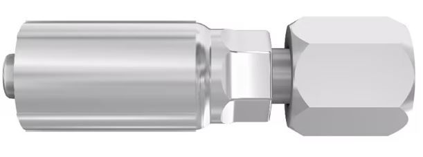 JIC Lige  Indstik - UN/UNF Svivel (Hun) indv. gev./Omløber (Udkravning 37°)
