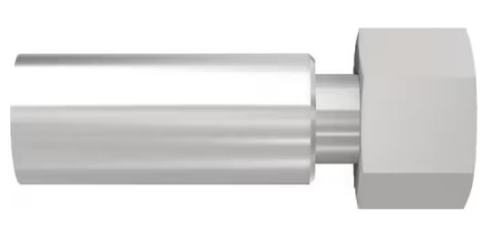 DIN - Metrisk Lige  Indstik - Metrisk Svivel (Hun) indv. gev./Omløber (Konus med O-ring 24°)