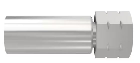 JIC Lige  Indstik - UN/UNF Svivel (Hun) indv. gev./Omløber (Udkravning 37°)