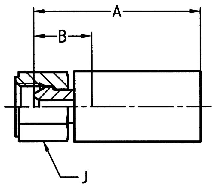 BSP Lige  Indstik - BSPP Svivel (Hun) indv. gev./Omløber (Konus 60°)