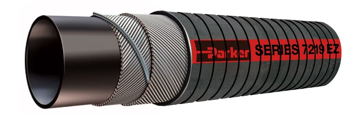 E-Z Form MP Oil Resistant Flexible Suction Hose, Multipurpose, Series 7219