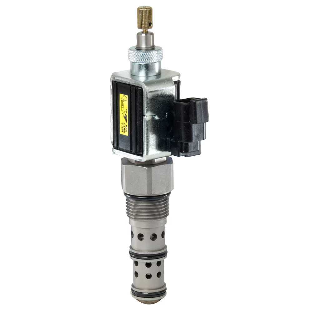 2 Way Flow Control Proportional Valves 15 GAL/MIN 56.8 L/MIN Normally Closed Pressure Compensated Electrical Manual