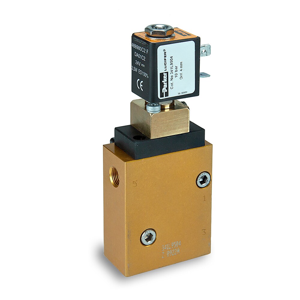 L Series Heavy Duty Poppet valve for critical Process control applications 3/2-5/2 Way