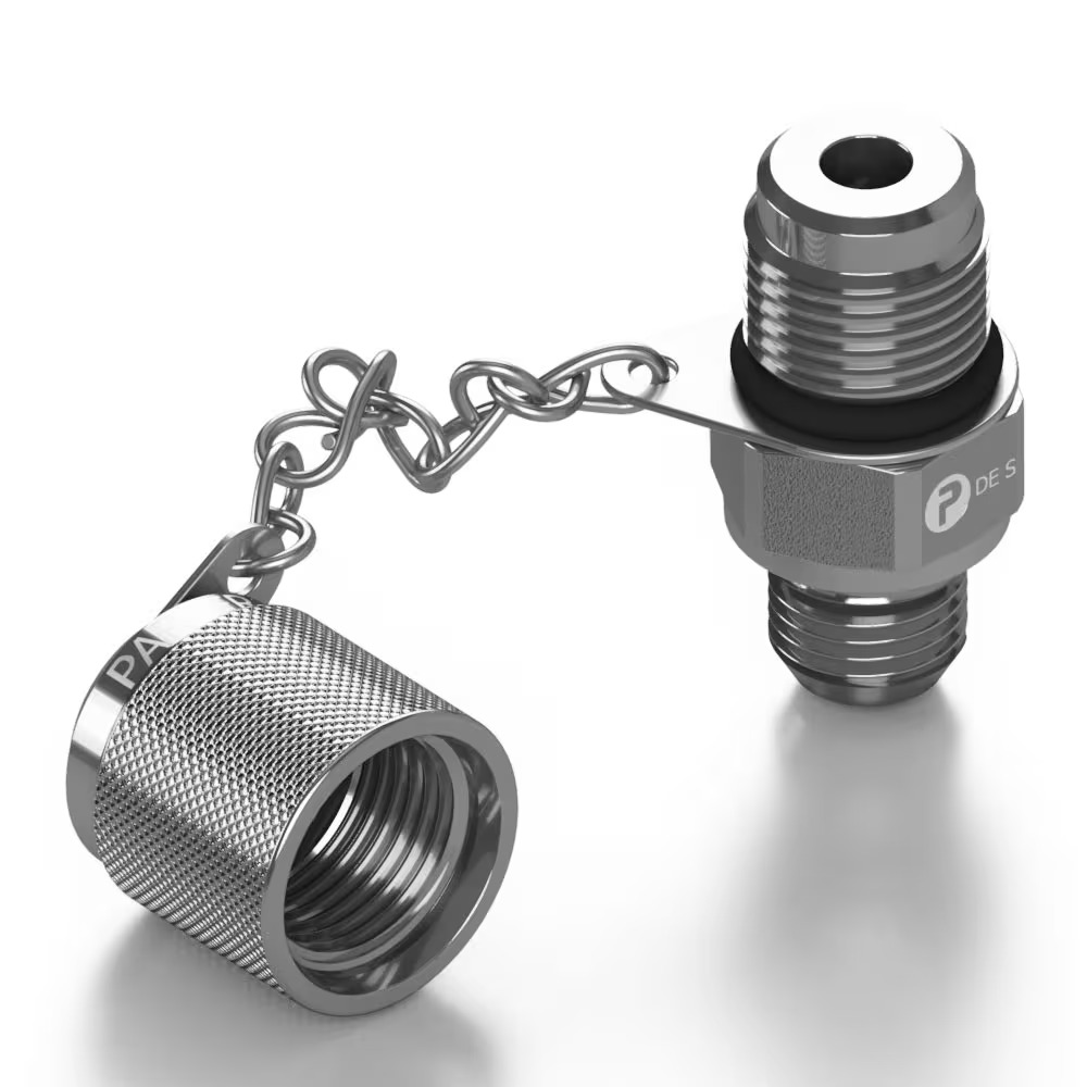 Parker SensoControl Test Points Test point with buttress thread S16.65x1.5 Male BSP