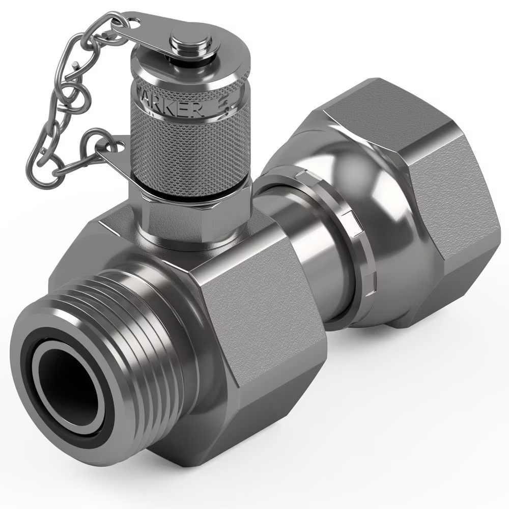 Test Point Connector - O-Lok® ORFS end / O-Lok® ORFS female swivel end / EMA3 test point