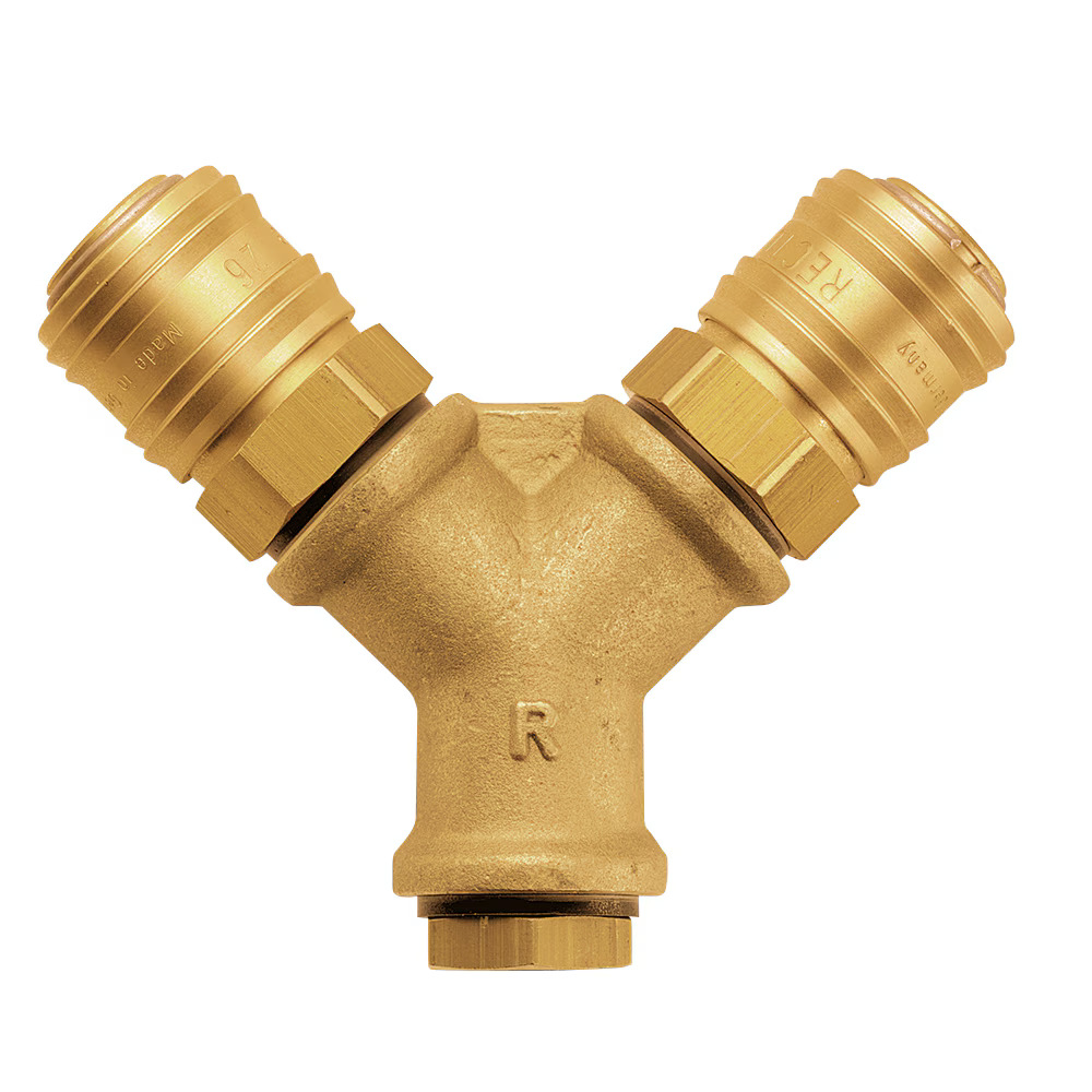 Adaptors, Plugs and Manifolds n/a Manifolds 2-Way Manifold Assembly with Coupling Series 26 BSPP