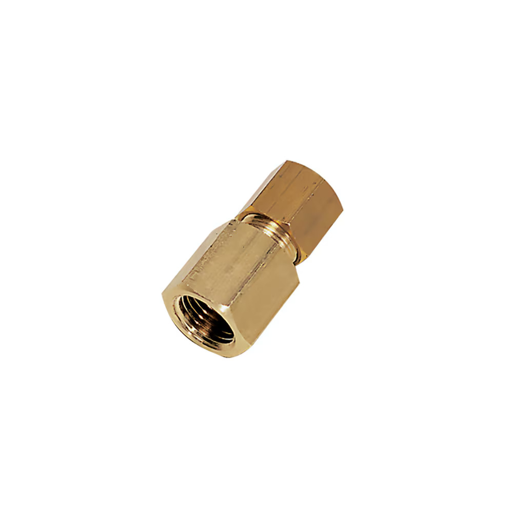 Brass Compression Fittings Female stud fitting thread BSPP and metric
