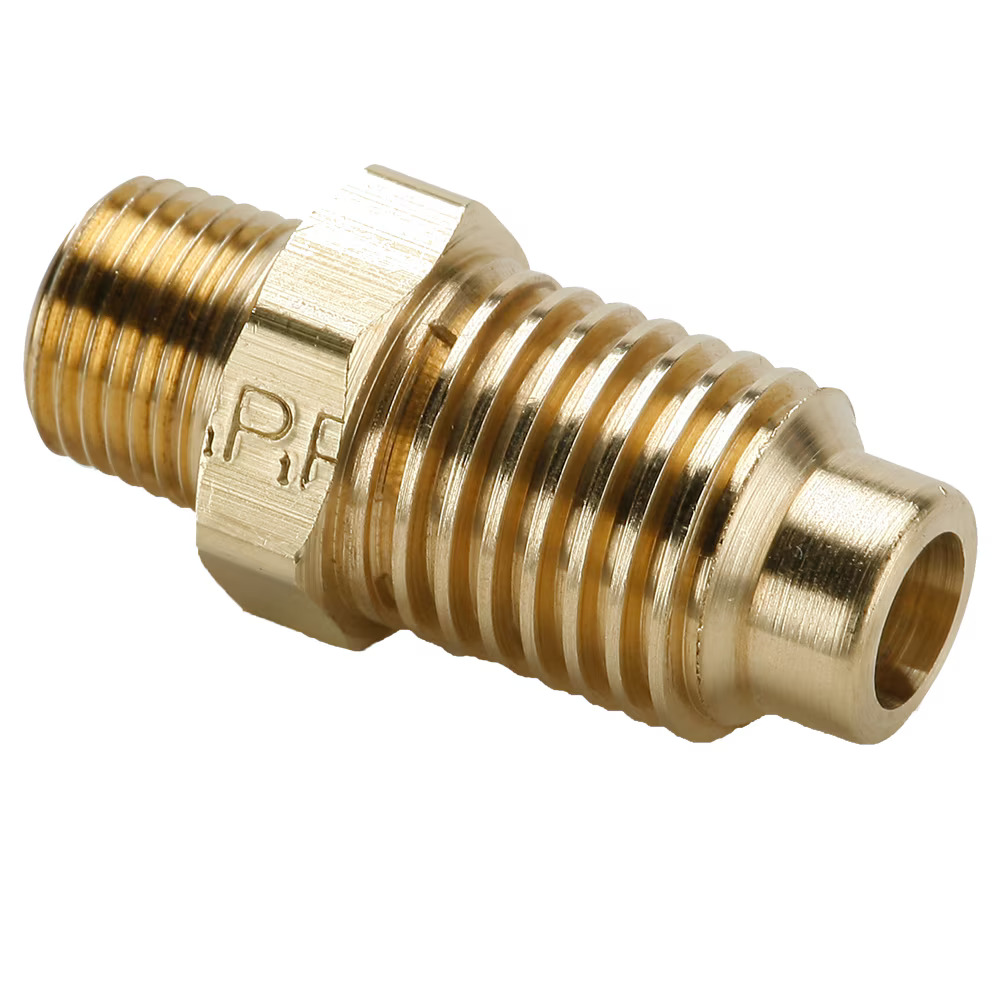 Refrigeration Access Valves Refrigerant Adapter Pipe to ACME Threaded Male