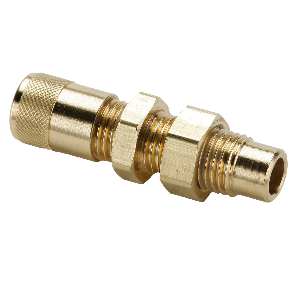 Refrigeration Access Valves Bulkhead Solder Union Flare to Solder