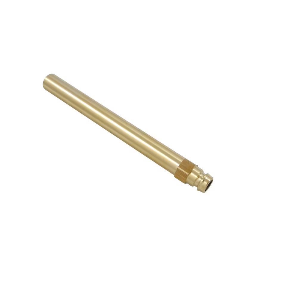 Quick Coupling with European Profile, Series 10/11/12 10 Extension Plug without Thread Brass na without