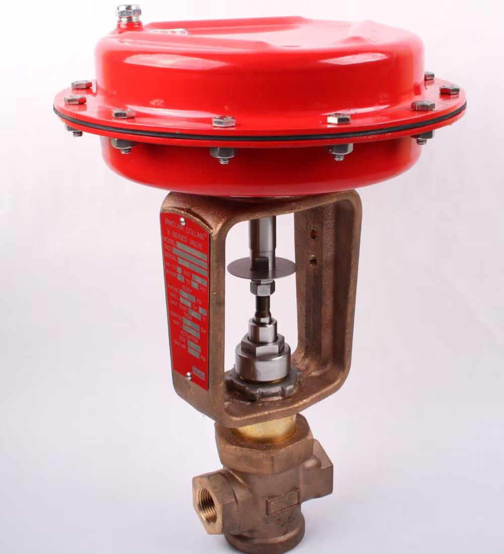 Parker 2-Way Sinclair Collins K Series, Normally Open, 3/4" Process Control Valves