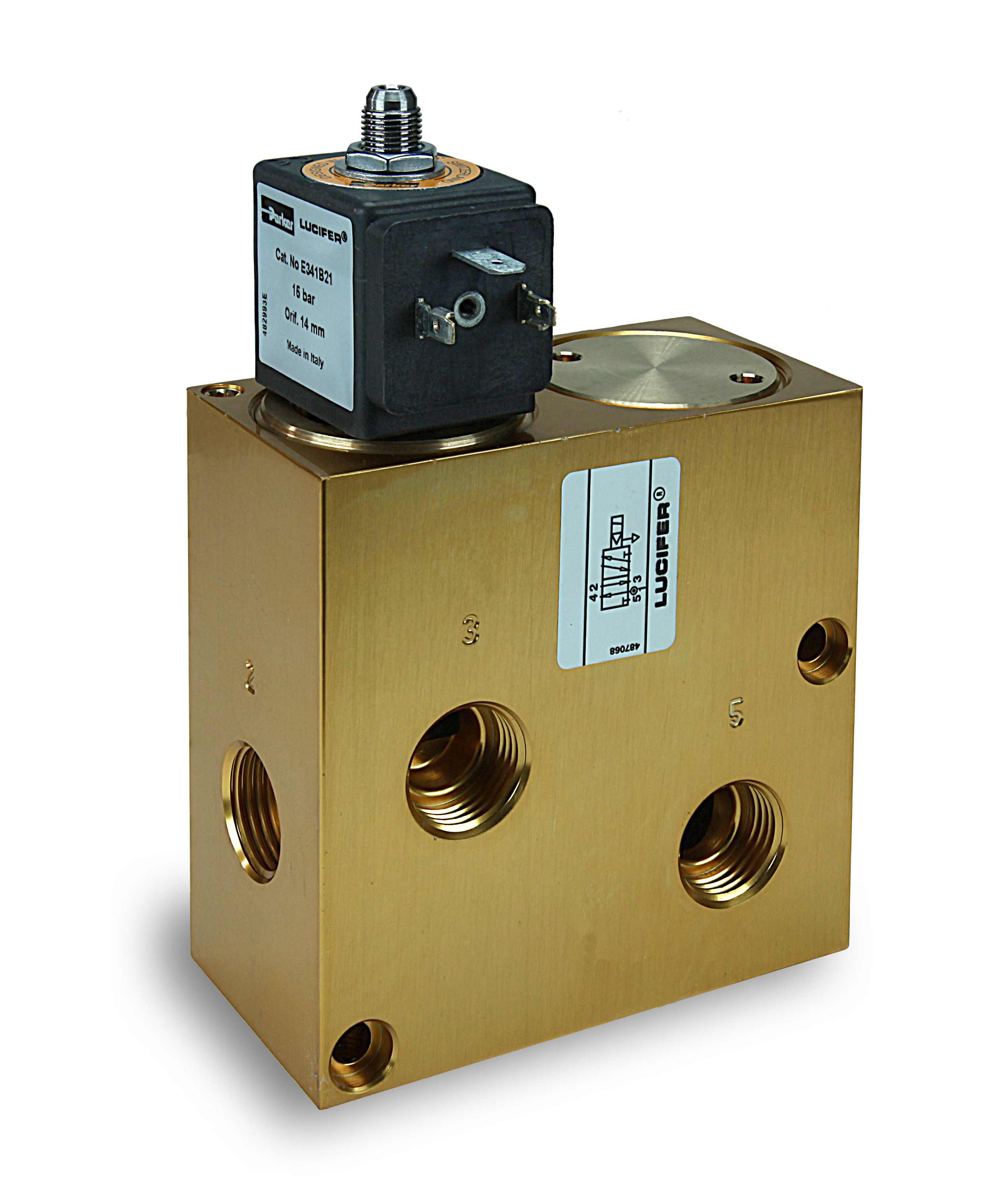 B Series Heavy Duty Pneumatic Distributors for critical Process control applications 5/2 way