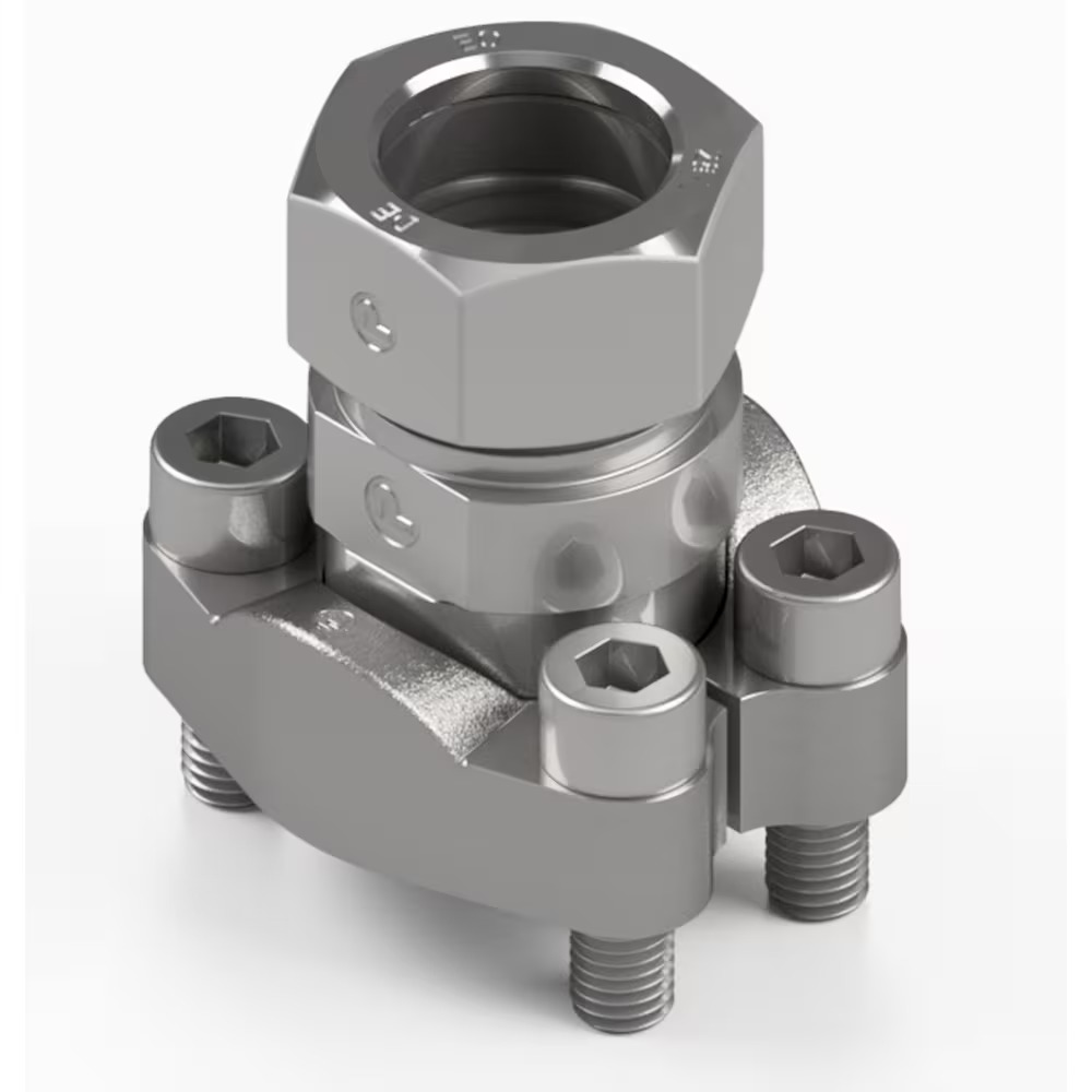 SAE Lige Flange Adapter - SAE Flange / EO 24° Konus Ende