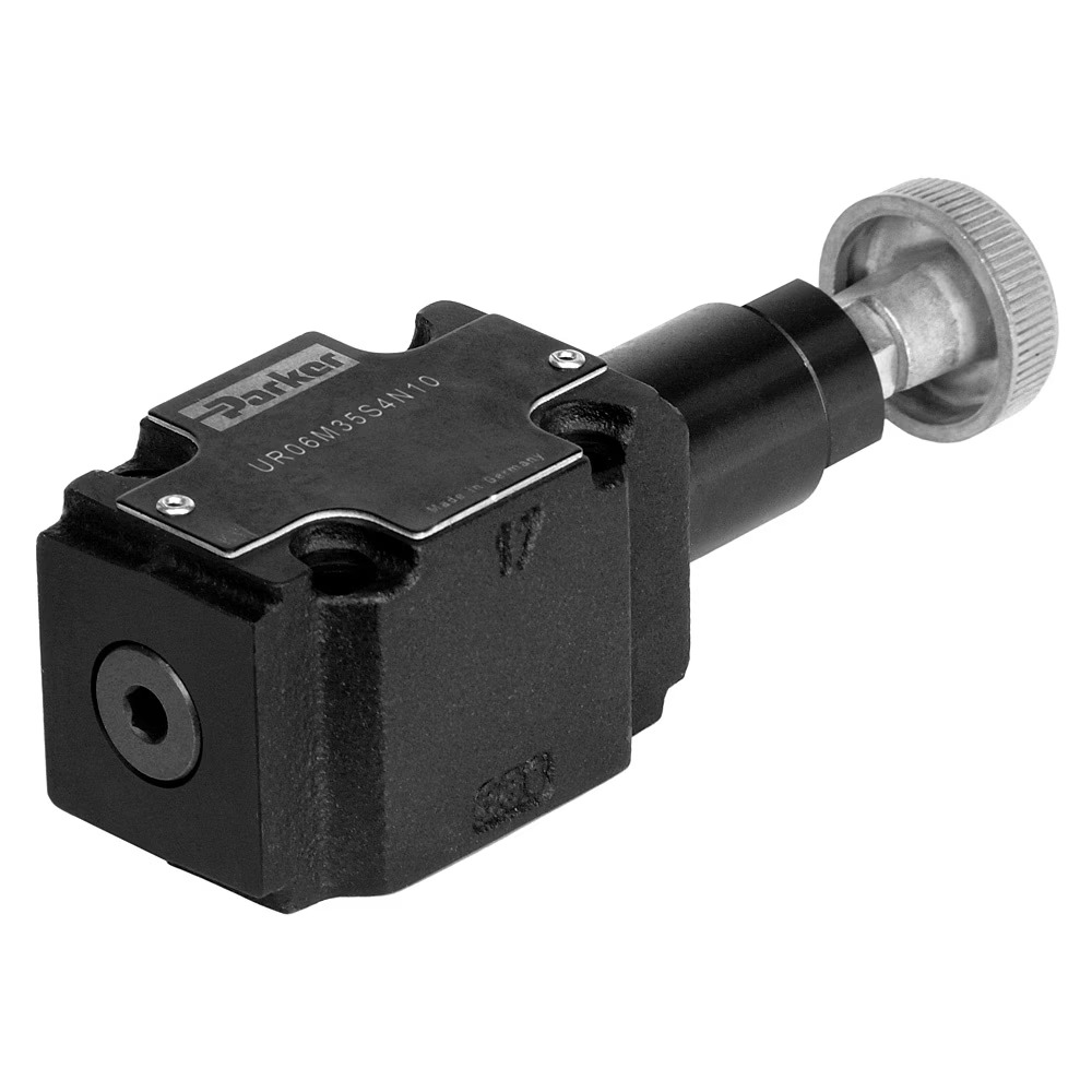 2-Way Slip-In Cartridge Valves - Series UR06M / US06M Hand knob