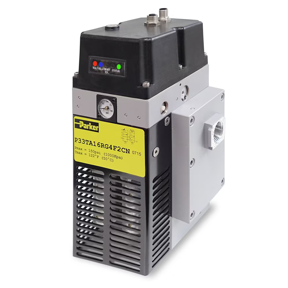 Udgået: Global Redundant Sikkerhedsventil - P33T Serie (Standard) - Pneumatic Division Europe