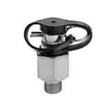 Test Point Fitting With Pin-Lock - Series 1 - Male stud thread: BSP, metric