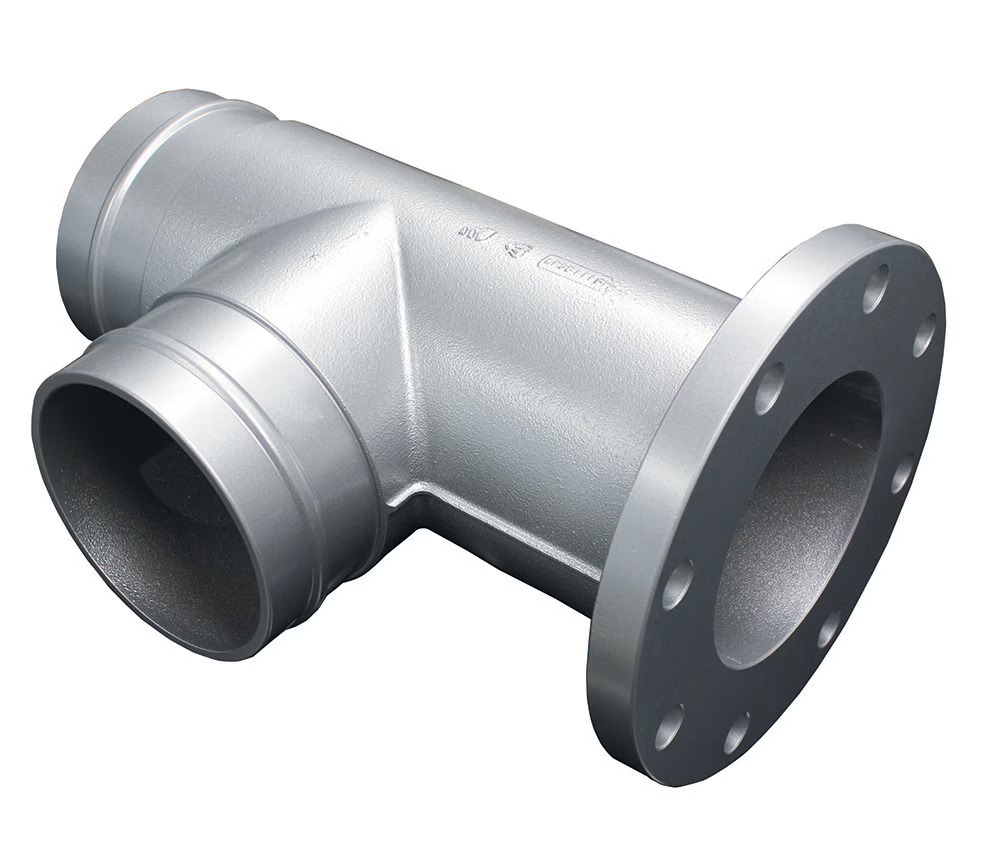 Transair® Fittings for Aluminum Pipe 1 Flanged ANSI Tee