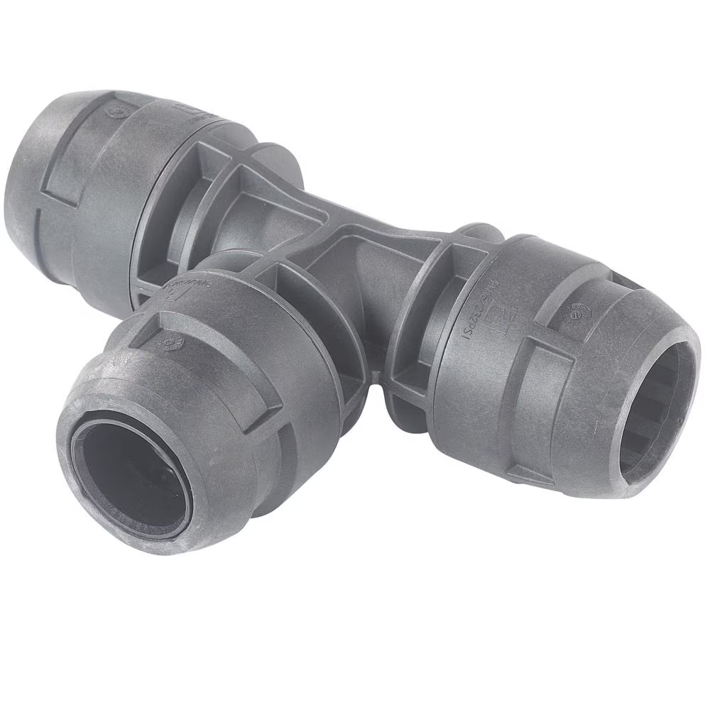 Transair® Fittings for Stainless Steel Pipe Equal Tee