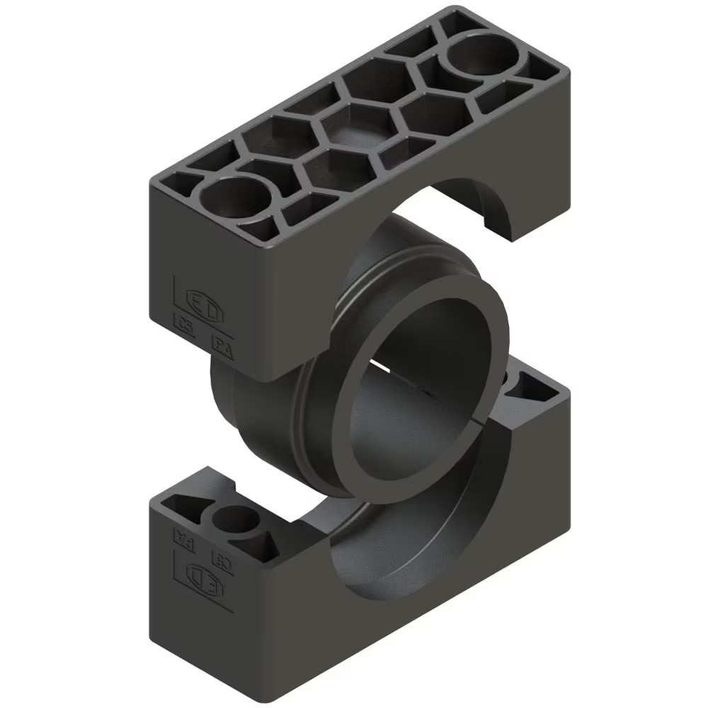Clamps - Series A & C with Elastomerinlay Polyamide 6 C-Series