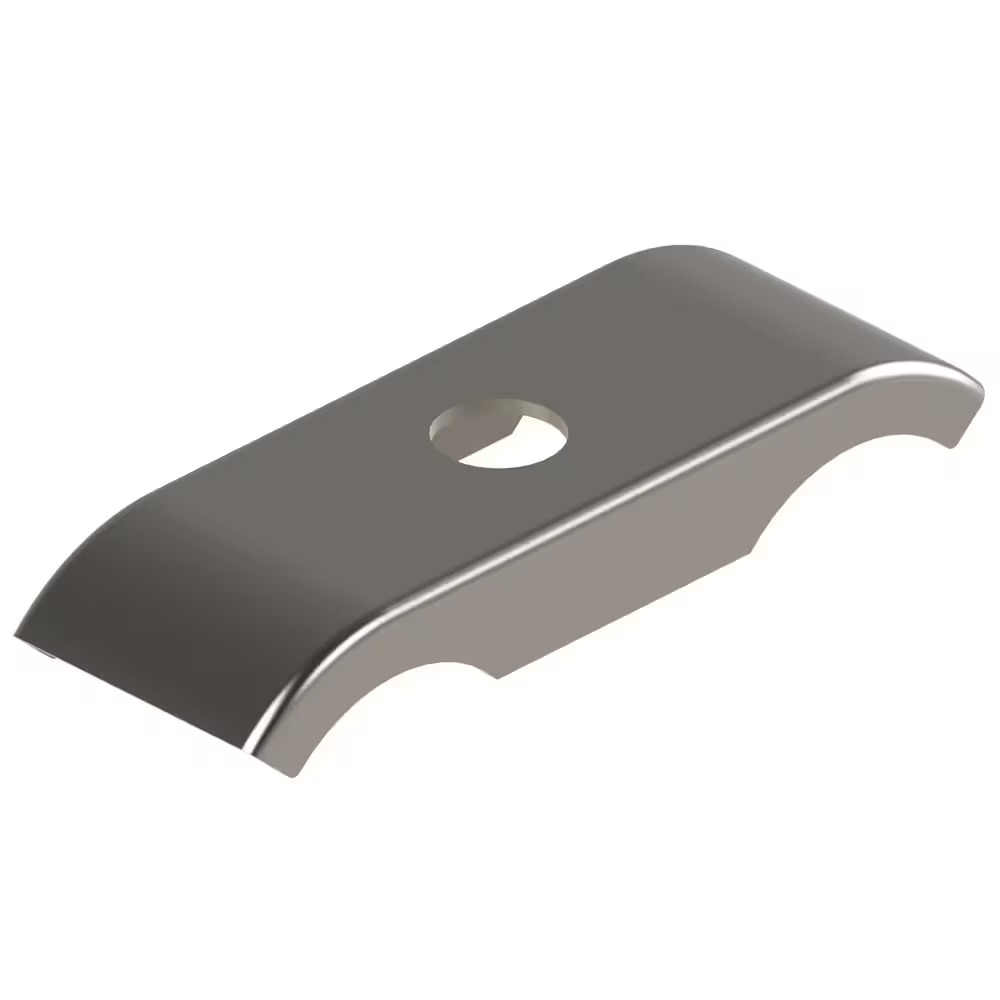 Clamps - Series O Stainless Steel W5 (1.4401 or 1.4571 n/a Cover plate (for Clamp with 2 holes