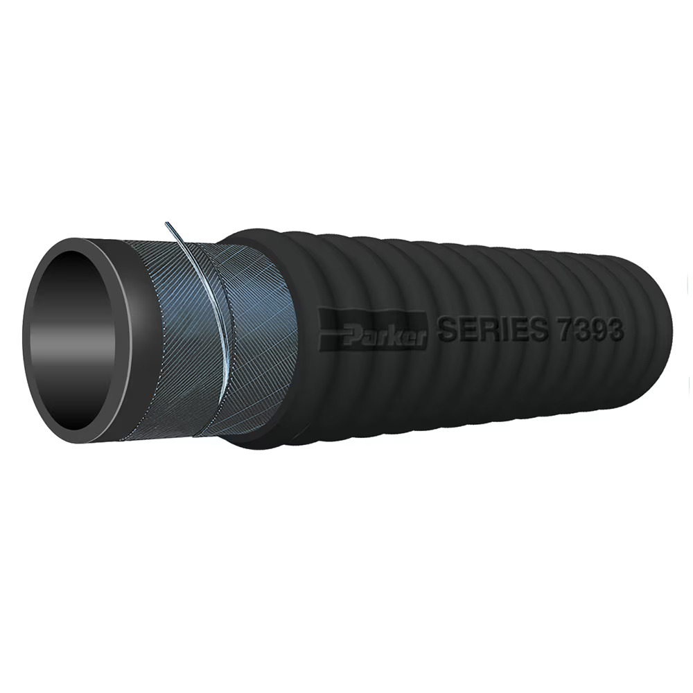 Large Diameter Corrugated Material Handling/Rock Dust Hose, Series 7393