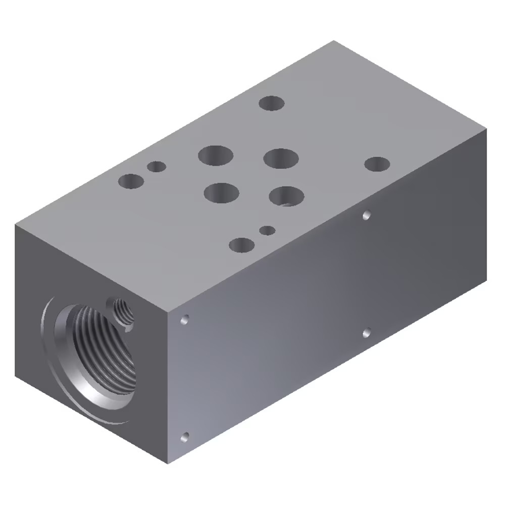 Cartpak Bodies A and B Ports to Tank