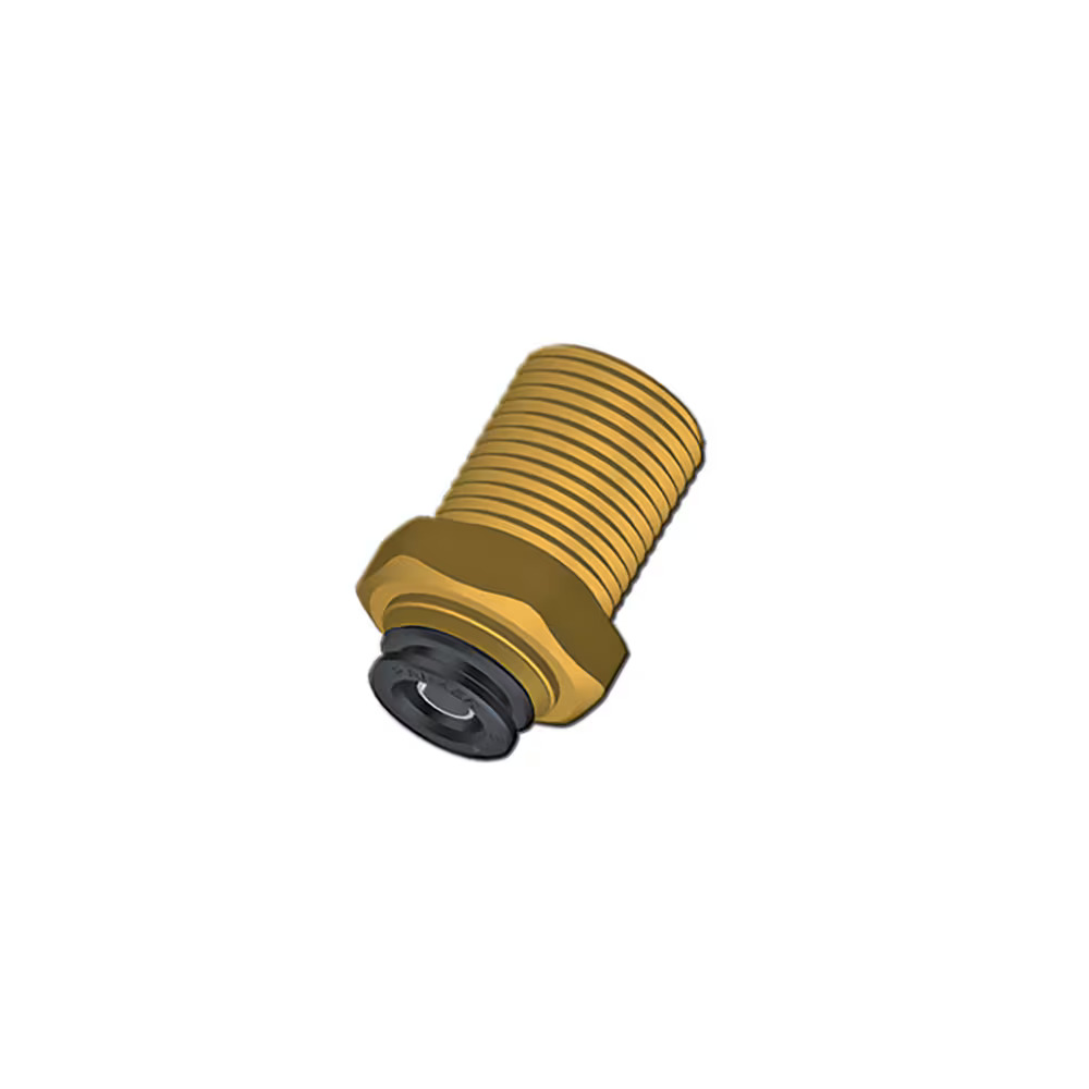 Prestomatic 2 Push-In Fittings Equal Mixed Bulkhead Adapter