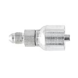Crimp Style Hydraulic Hose Fitting – 71 Series Fittings Male JIC 37° - Rigid Straight
