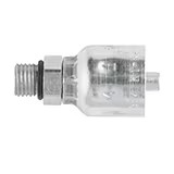Crimp Style Hydraulic Hose Fitting – 71 Series Fittings Male SAE Straight Thread with O-Ring - Rigid Straight