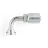 Crimp Style Hydraulic Hose Fitting – 71 Series Fittings SAE Code 61 Flange Head Elbow 90°