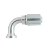 Crimp Style Hydraulic Hose Fitting – 77 Series Fittings Elbow 67-1/2° Komatsu Flange Head