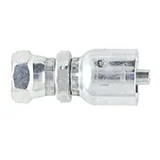 Crimp Style Hydraulic Hose Fitting – 71 Series Fittings Female Metric - Swivel (30° Flare Straight