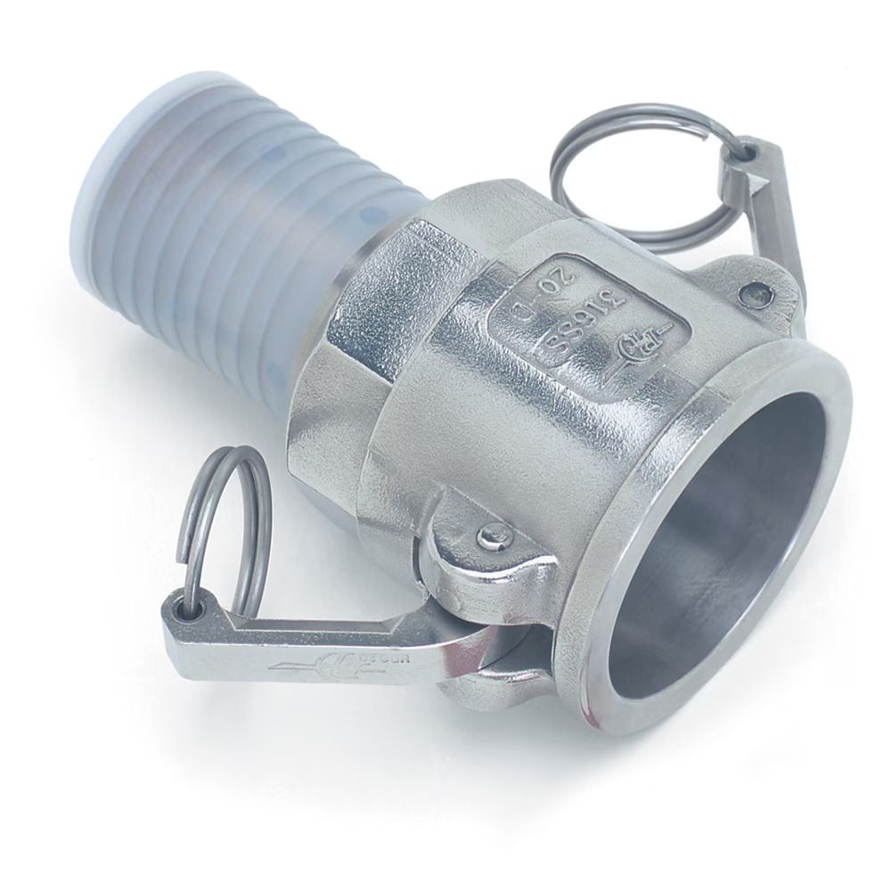 PTFE Hose “True-Bore” Fittings - PAGE Series Female Cam and Groove