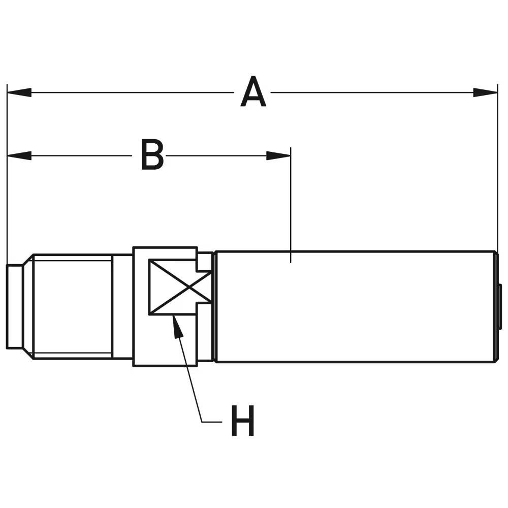Crimped Thermoplastic UHP Hose Fittings TX Series YB BSP