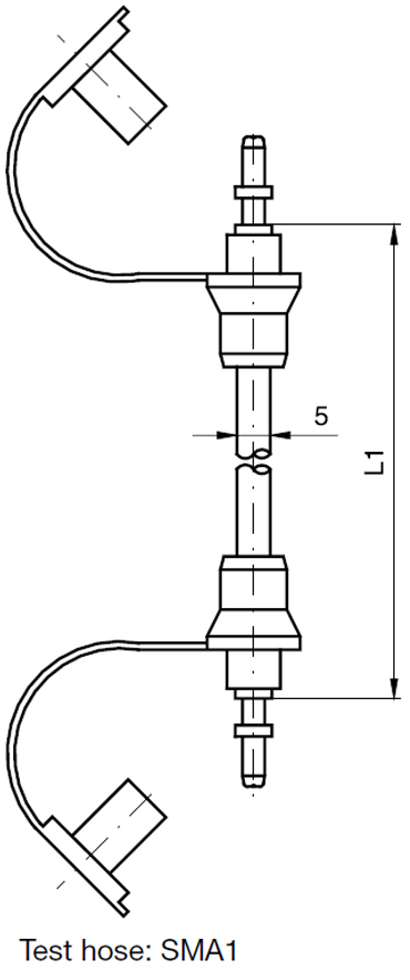Test Point High Pressure Hose With Pin-Lock - Series 1