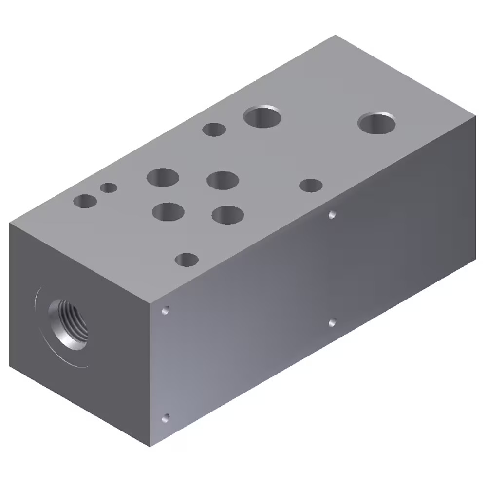 Cartpak Bodies B Port Drain to A