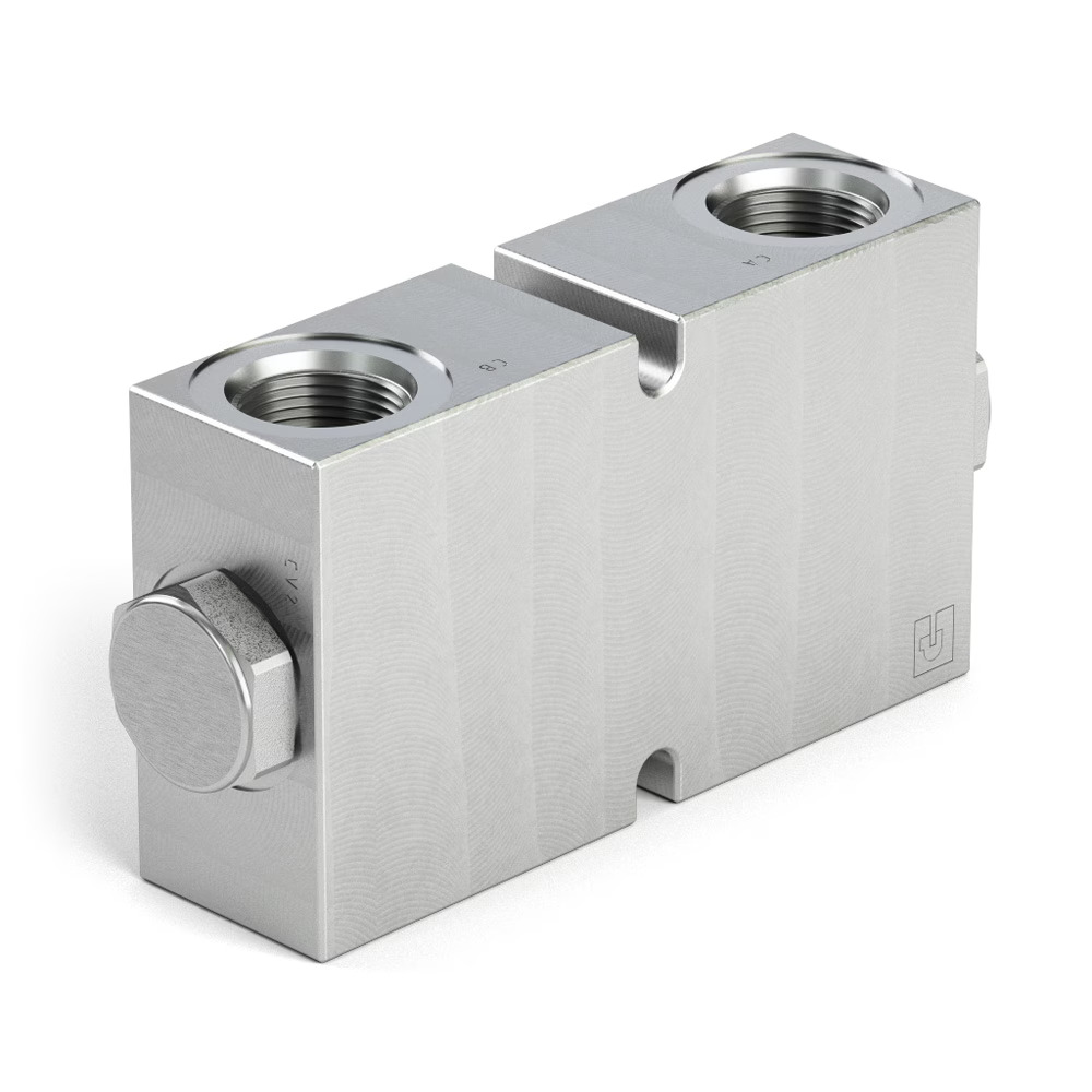 Pilot Piston Style Dual Pilot Operated Check Valves 50 GAL/MIN 187 L/MIN