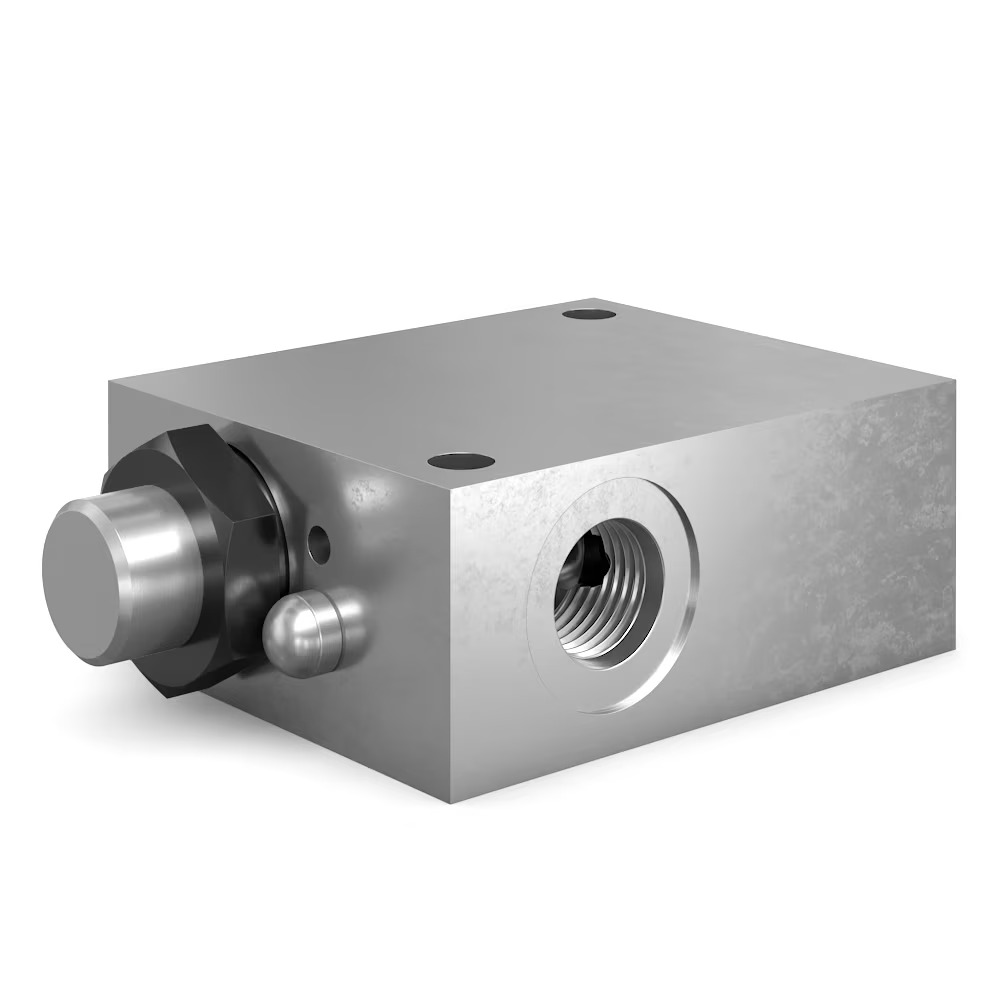 Standard Pilot Assisted Load Control Valves 15 GAL/MIN 56 L/MIN Tamper Resistant