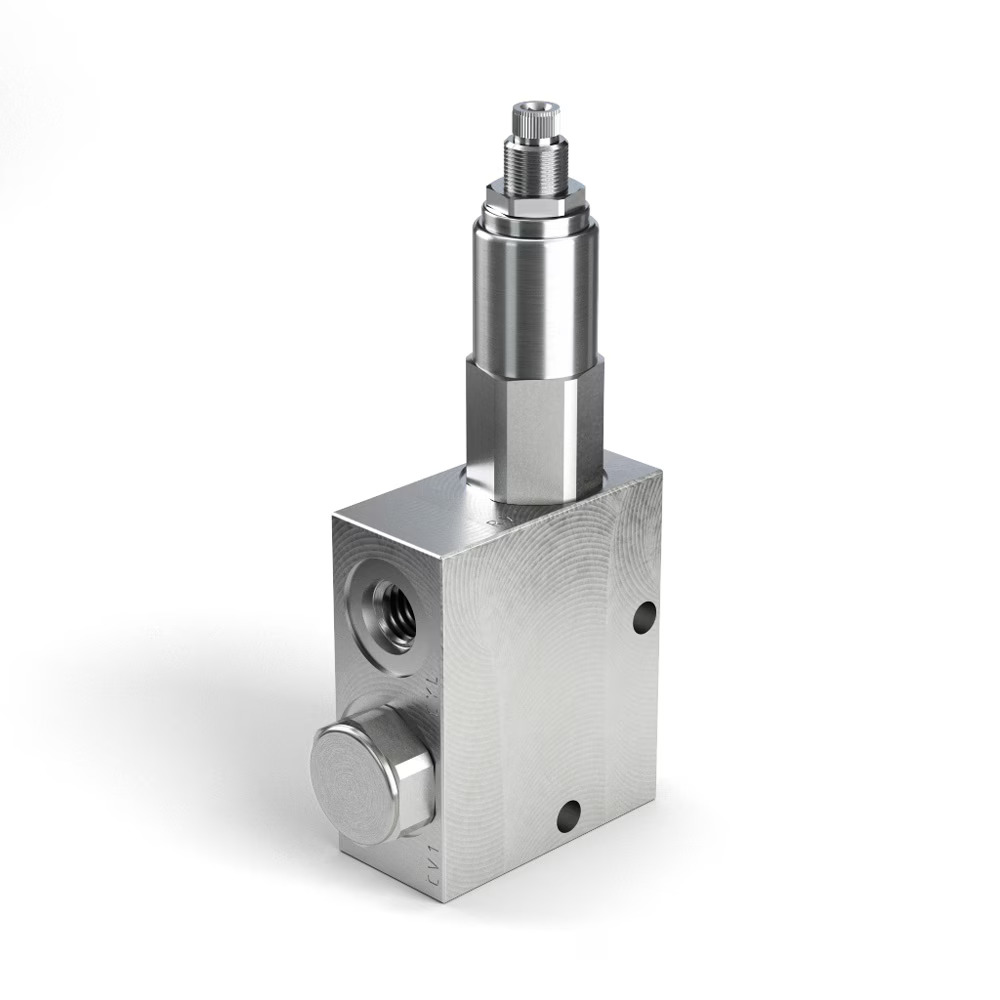 Direct Acting Differential Area Relief Valves 16 GAL/MIN 60 L/MIN Screw