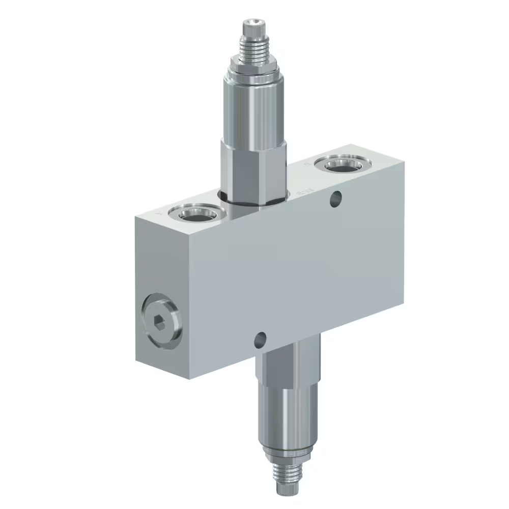 Direct Acting Cross-Over Relief Valves 20 GPM 75 L/MIN Fixed