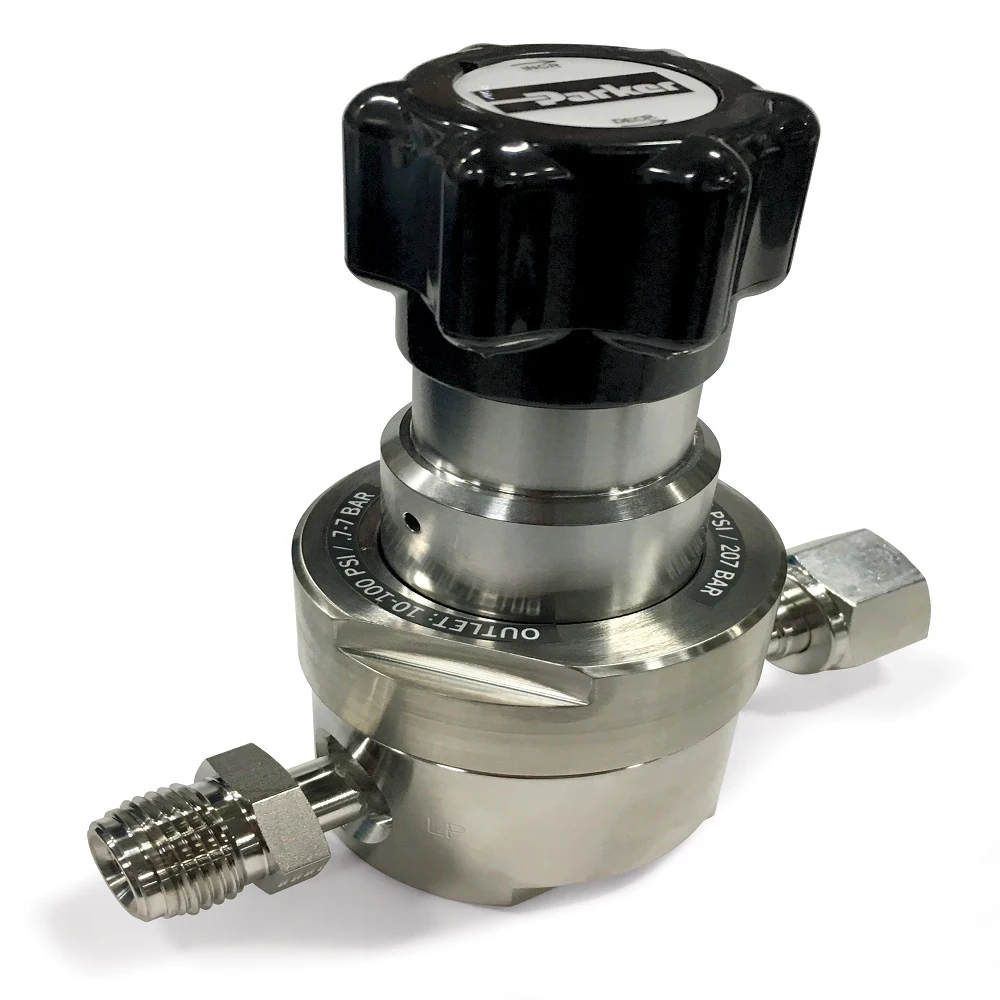 UHP High-flow Tied-diaphragm Pressure Regulator (up to 3/4 inch) – FR1200 Series