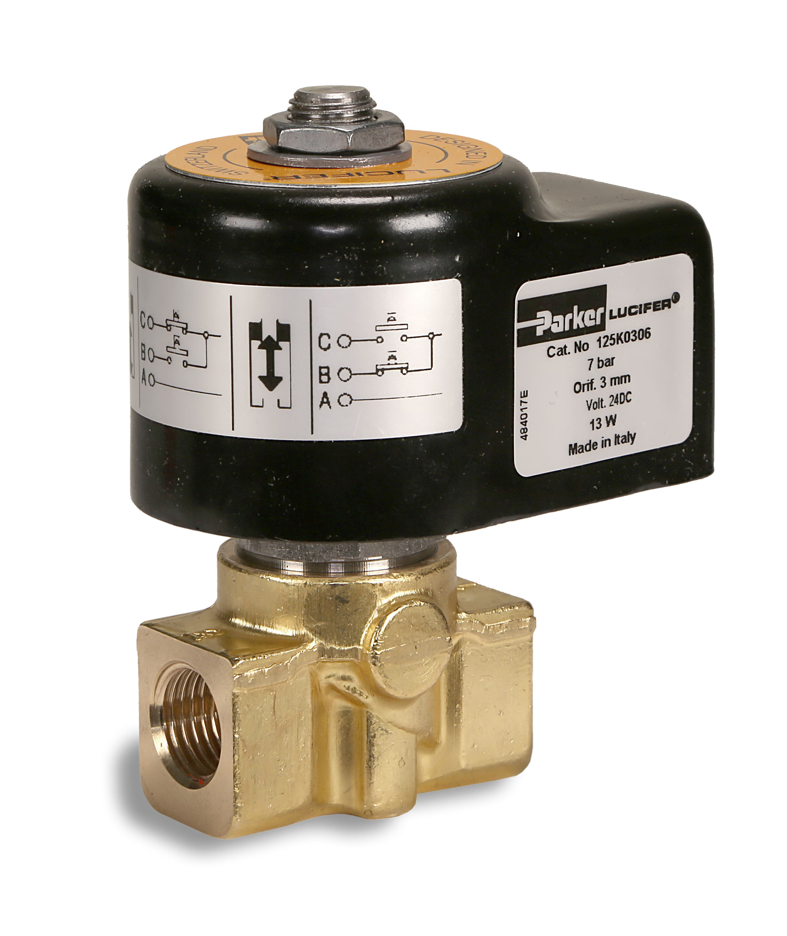 K Series Solenoid Valves for Industrial and Process applications 3/2 Way Normally Closed