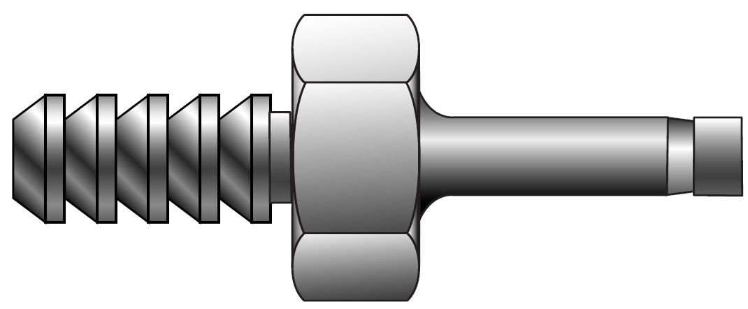 CPI - Slangestudssamler Til Rør Adapter For Tomme Rør
