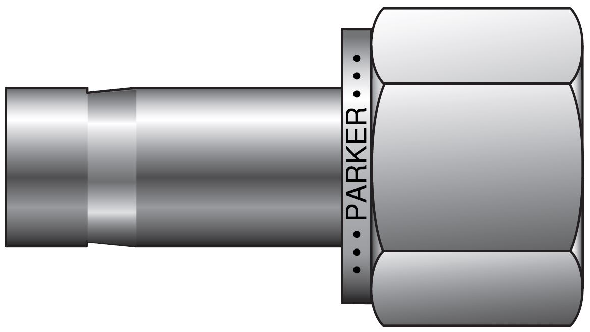 CPI - BSP Taper Female Adapter For fractional tube