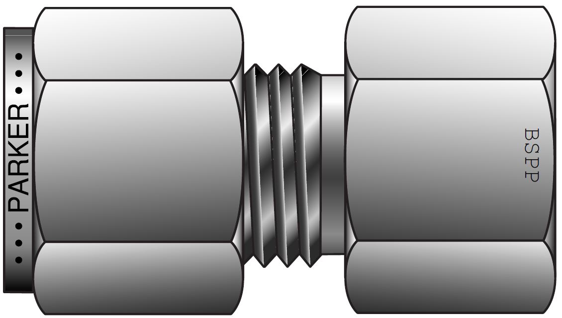 ALOK - BSPP Måle Samler For Tomme Rør