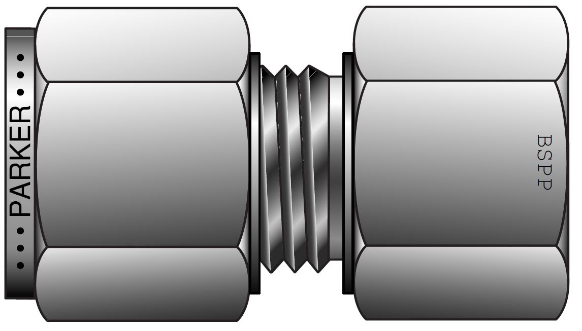 ALOK - BSPP Måle Samler For Metriske Rør