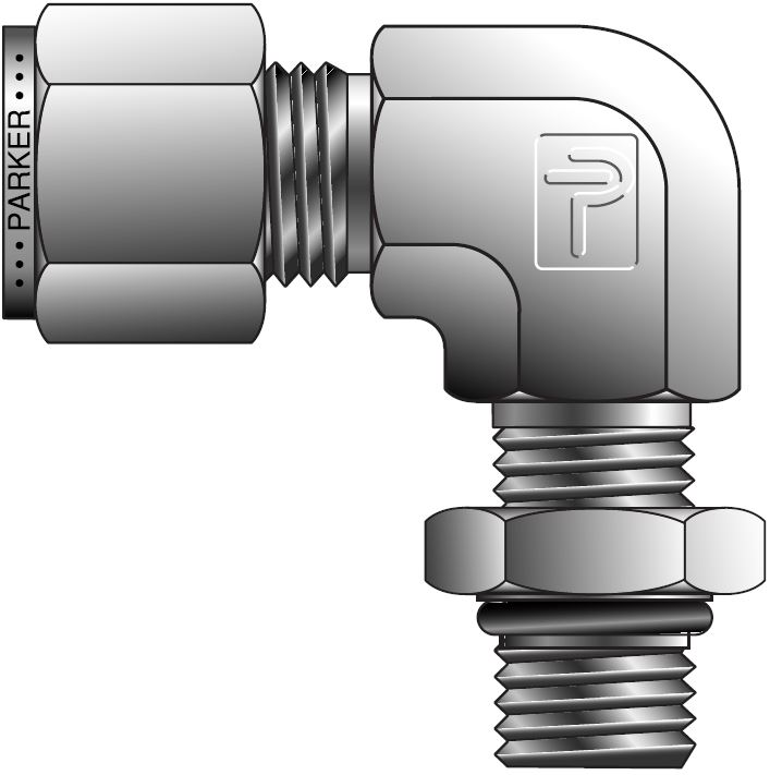 ALOK - Han SAE Lige Gevind Vinkel For Tomme Rør