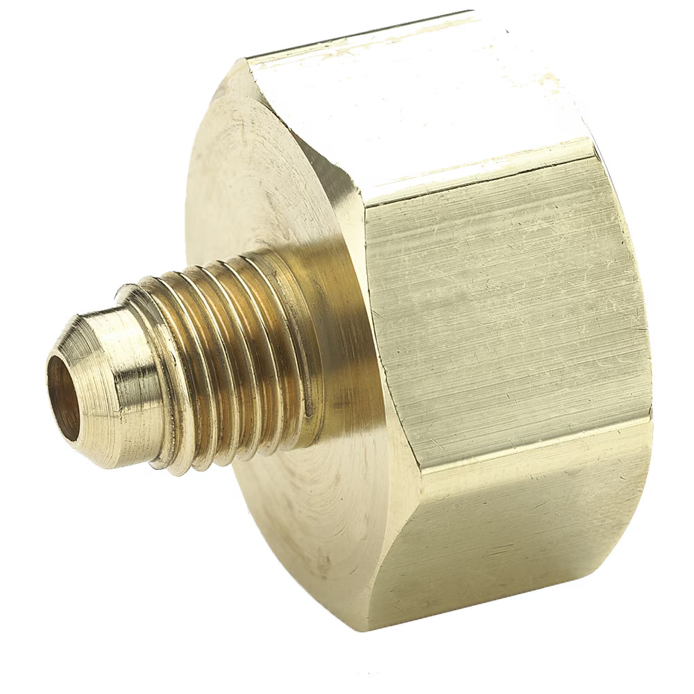 Brass 45° Flare Fittings Drum adapter Flare to Female Pipe Flare Female Pipe NA