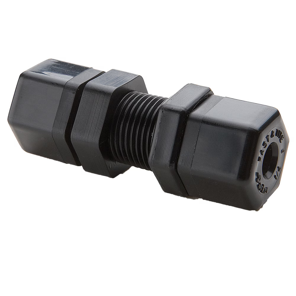 Compression Style Plastic Fittings, Fast-Tite Bulkhead Compression Compression